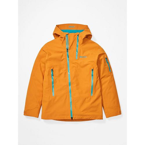 Marmot Freerider Jackets - Mens Ski Jacket Yellow CA8612370 Canada